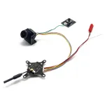 SLONWAKE 5.8G 48CH Pit VTX 25mW 100mW 200mW 500mW Adjustable FPV Transmitter with CMOS 1200TVL FPV Camera for RC FPV Drone