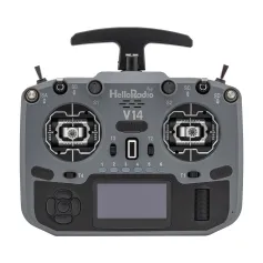 HelloradioSky V14 MAX 2.4GHz Built-in 1000mW ELRS/4IN1 CNC Metal Hall Gimbal Open Source EDGETX Radio Transmitter OLED Screen for FPV Racing Drone