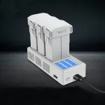 YX 3-w-1 inteligentny ekran koncentratora szybkiego ładowania cyfrowy wyświetlacz bateria ładowarka USB Housekeeper dla DJI MINI 3 PRO / Mini 3 RC Drone Quadcopter