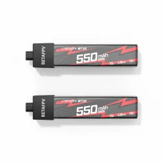 2PCS BETAFPV BT3.0 550mAh 75C 2S Battery for Pavo20 Pocket
