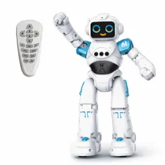 RC Akıllı Robot Oyuncak Yürüyüş Şarkı Dans Aksiyon Figürü Duygu Diyalog Uzaktan Kumandalı Robot Oyuncak Elektronik İnteraktif Oyuncak Hediye Çocuklar Için