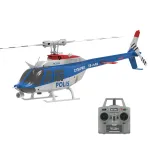 RC ERA C138 PRO Bell-206 Brushless Motor 2.4G 6CH 6-Axis Gyro Optical Flow Localization Altitude Hold 1:33 Scale RC Helicopter