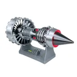 NikolaToy 40cm Middle Size TR900 Turbofan Engine Model Desktop Decorations Science Education Discovery Toys Children Gifts