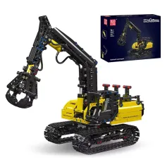 Mould King 17077 Juguetes técnicos para coches El garfio hidráulico de troncos RC Building Block Enginerring Truck Brick Set Regalo de Navidad para niños