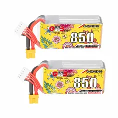 Bateria Gaoneng 15,2 V 850 mAh 120C 4S LiPo XT30 Plug para DarwinFPV BabyApe II 4S / CineApe 25 FPV RC Racing Drone