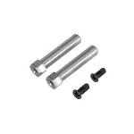 Upgraded Metal Part Stainless Steel Steering Shaft Set for MJX 14209 14210 H14BM 1/14 RC Car Vehicle Model Accessories