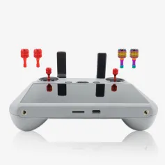 CQT RC / RC 2 Remote Control Joystick Sticks Rocker Thumb Aluminum Alloy 4Pcs for DJI Mini 3 / Mini 4 PRO / Air 3 Screen Controller