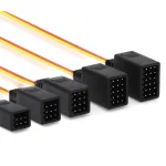 RS R88 Y-wire RC Servo Extension Cable 1 to 2 / 1 to 3 / 1 to 4 / 1 to 5 / 1 to 6 for RC Car Boat Aircraft Models