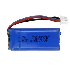 HG TRASPED HG4-58 1/14 Military Truck RC Car Parts 7.4V 600mAh 15C 2.54 3P Plug Li-ion Battery Vehicles Models Spare Accessories