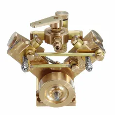 Microcosm OKMO Micro Scale M2B Twin Cylinder Marine Steam Engine Model Stirling Engine Gift Collection