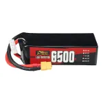ZOP Power 4S 14.8V 6500mAh 30C 96.2Wh Bateria LiPo XT60 Endoll per a RC Drone FPV Avió de carreres