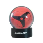 NIKOLATOY Kaleidoscope Sharingan Crystal Ball Rechargeable LED Music Rhythm Display Desktop Ornament Science Discovery Toys Gifts