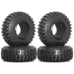 4PCS 1.9 Inches Tyres Tire Skin for 1/10 Rock Crawler Climbing Truck RC Cars Vehicles Models Spare Parts Accessories