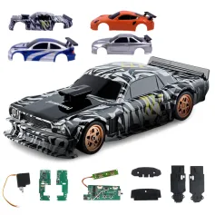 JIABAILE 4301/02/03/04 1/43 Drift RC Car Parts Body Shell/Chassis/Receiver Circuit Board/Steering Servo Vehicles Models Accessories