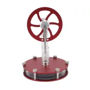 STARPOWER QX-DWCL-01 Low Temperature Hot Air Stirling Steam Engine Motor Model Physics Experiment Science Discovery Production Invention Gift Collection Toys