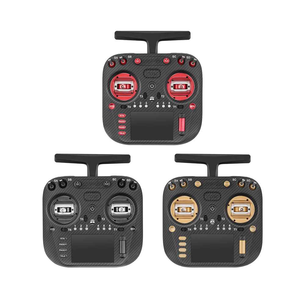 Radiomaster TX15 Max Built-in 2.4GHz/900MHz ELRS 16CH Radio Controller with AG02 CNC Hall Gimbal 3.5-Inch High-Visibility Color Touchscreen for FPV Racer Drones