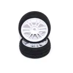 2PCS ZD Racing 6296 Tires Set for RAPTORS BX-16 9051 1/16 2.4G 4WD Touring Rc Car Parts