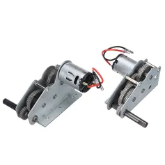 Peças de reposição para tanque Heng Long 3918-1 1/16 RC, esteiras de metal/rodas motrizes/transmissão, caixa de engrenagens, acessórios para modelos de veículos