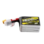 Tattu R-Line Version 6.0 22.2V 1600mAh 160C 6S SQ Lipo Battery XT60 Plug for SpeedyBee Master 5 V2 DarwinFPV CineApe35 6S iFlight Nazgul XL5 ECO 6S Nazgul DC5 ECO DJI O3 HD 6S RC Drone FPV Racing