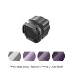 Flywoo O4 Wide Angle Lens 155° FOV Ultra Lightweight 3.7g with UV ND8 ND16 ND32 Filter Set for DJI O4 Lite FPV Racing Drones