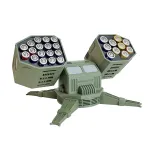 NIKOLATOY Anti-Aircraft Missile Shaped Battery Storage Box 27 Holes Suitable for AA/AAA batteries DIY Novel Creative Appearance Desktop Ornaments Science Discovery Toys