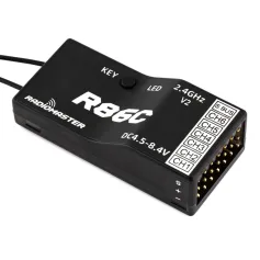Radiomaster R86C V2 6CH/8CH Compatible PWM SBUS RC Receiver for Radiomaster TX12 T16S Radio Transmitter