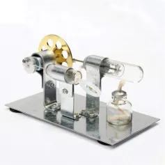 Stirling Engine Model Technology Physics Experiment Science Discovery Production Invention DIY Project Part Gift Collection Toys