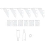 6PCS VolantexRC ASW28 ASW-28 V2 Sloping RC Airplane Spare Part Servo Horn