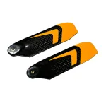 1 pair 105mm Carbon Fiber Tail Blade for 700 Class RC Helicopter