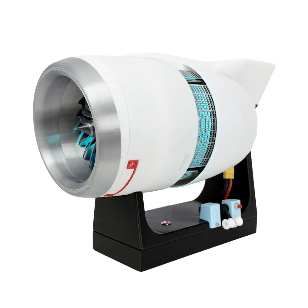 NIKOLATOY Trent1000 Engine Model Physics Experiment Science Discovery Production Invention Desktop Decorations Collection Toys