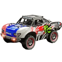 SCY 18103 1/18 2.4G 4WD RTR Truck Brushed RC Car Full Proportional Control with LED Front Light High Speed Vehicle Model