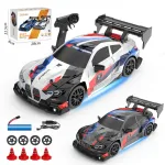 ENOZE 8607 RTR 1/24 2.4G 4WD 30km/h Drift RC Car GTR Mini Race High Speed Racing LED Light On-Road Radio Control Vehicles Models Toys