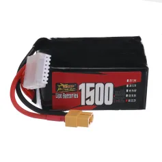 ZOP Power 6S 22.2V 1500mAh 120C 33.3Wh LiPo Battery XT60 Plug for SpeedyBee Master 5 V2 RC FPV Racing Drone