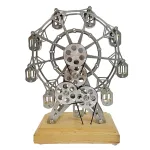 NIKOLATOY Alloy Ferris Wheel Model Creative Desktop Ornaments Science Education Discovery Toys Kids Children Gifts