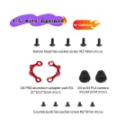 1-5 Kits Axisflying DJI O3 to O4 Pro Adapter - Frame Conversion for MANTA 5/C35 V2/C30, Plug & Play