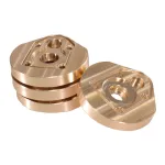 Upgraded New Metal Front and Rear Axles Brass Weights For MJX H12Y 1/12 RC Car Spare Parts