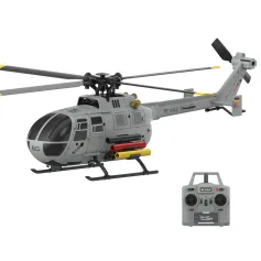 RC ERA C186S BO-105 2.4G 4CH 6軸ジャイロ 1:48スケール 光学流 位置特定 高度保持 ブラシレスモーター フライバーレス RC ヘリコプター RTF
