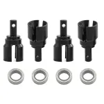 Upgraded Metal Parts Alloy Steel Differential Adapter+Bearing Set for MJX 16207 16209 16210 H6V3 M162 M163 RC Car Vehicle Models Accessories Parts