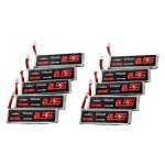 10Pcs URUAV 3.8V 550mAh 50/100C 1S HV 4.35V PH2.0 Lipo baterija Emax Tinyhawk Kingkong/LDARC TINY