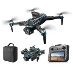 PJC D13 WiFi FPV with 5.6inch LCD Screen Controller 720P HD Dual Camera Servo Gimbal 360° Obstacle Avoidance Brushless Foldable RC Drone Quadcopter RTF