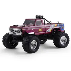 FMS for Ford F100 RTR 1/10 2.4G RWD 30km/h RC Car Monster Truck Off-Road Full Proportional Vehicles Models Toys