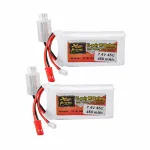 ZOP Power 2S 7.4V 450mAh 45C LiPo Battery JST Plug for Betafpv Pavo Pico Whoop RC FPV Racing Drone