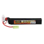 ZOP Power 7.4V 1500mAh 25C 2S LiPo Battery Tamiya Plug With T Plug Adapter Cable for RC Car