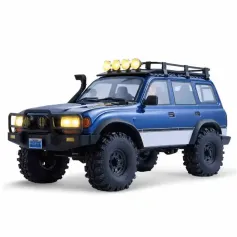 FMS FCX10 PRO 1/10 2.4G 4WD Brushless RC Car for TOYOTA Land Cruiser LC80 RS Remote Controlled Locking Differentials Two Speed Portal Axles LED Light Vehicles Models Toys