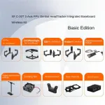 XF C-20T 3-Axis FPV Gimbal HeadTracker Integrated Baseboard All-In-One Edition for DJI O4/ O4 PRO with Wireless Kit