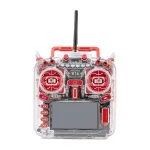 HelloRadioSky V16R Built-in 1W ELRS 4-in-1 CNC RDC90 Metal Gimbal Transparent Radio Transmitter Mode 2 with 4.3\\ Touch Screen for FPV Racing Drone