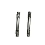 2PCS LDRC 18401 18499 1/18 Rock Crawler RC Car Parts Metal Drive Shaft Vehicles Models Spare Accessories