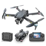 XKJ K13 MAX WiFi FPV with LCD Screen Controller HD Camera Optical Flow Positioning Brushless Foldable RC Drone Quadcopter RTF