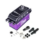 YIPINSERVO G25 25kg 7.4V High Speed Voltage Steel Gears Waterproof Coreless Low Profile Servo for 1/8 1/10 RC Car Drift Arduinos Robot Industry