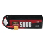 ZOP Power 4S 14.8V 5000mAh 100C 74Wh LiPo Battery XT60 Plug for RC Car FPV Racing Drone